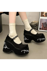 High Heel Mary Jane Shoes